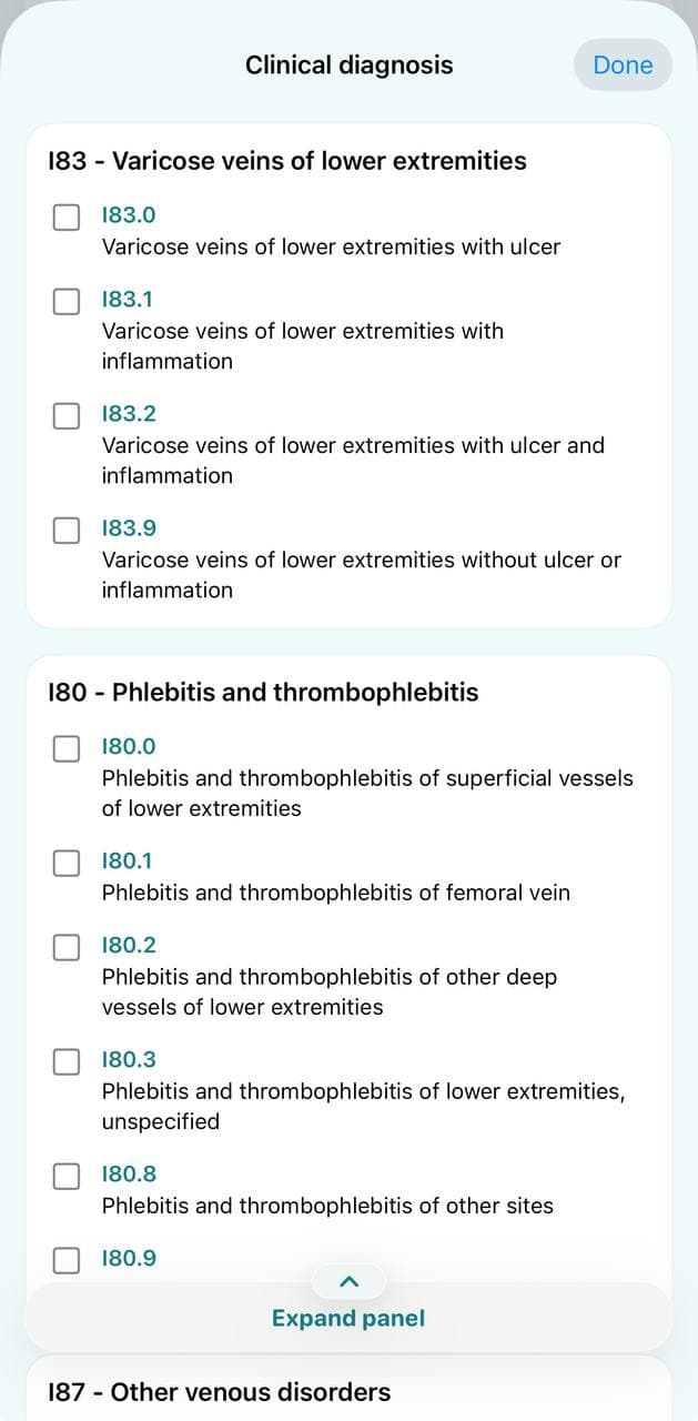 Clinical diagnosis and ICD-10